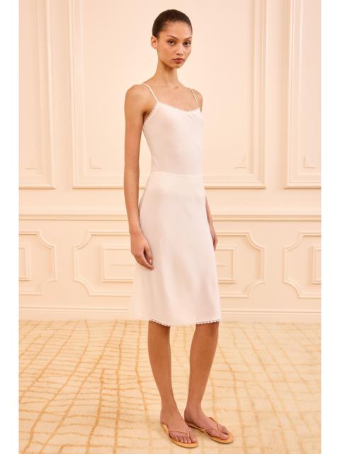 ULLA JOHNSON Isla Silk Slip Skirt