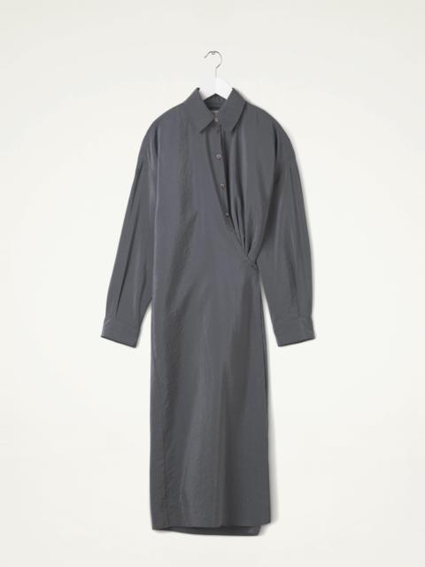 Lemaire STRAIGHT COLLAR TWISTED DRESS