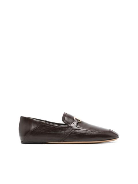FERRAGAMO New Vara logo-plaque loafers