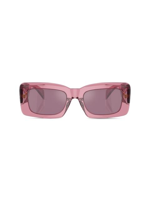 logo-plaque square-shape sunglasses