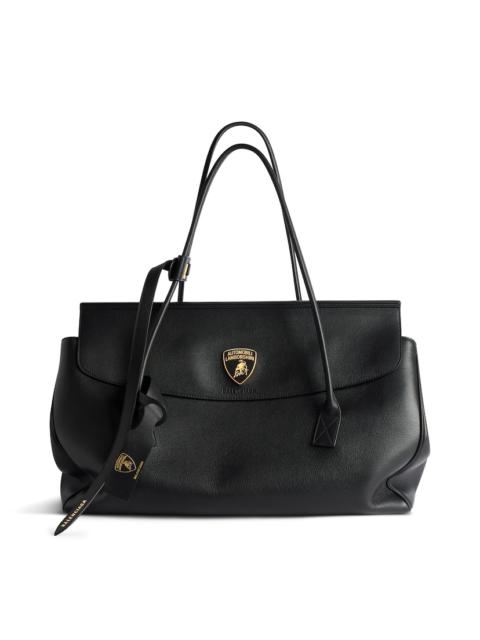 BALENCIAGA Women's Balenciaga | Automobili Lamborghini Carrie Carry All Bag  in Black