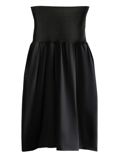 AMOMENTO side-pocket midi dress