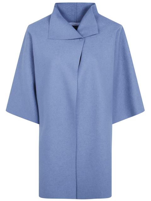 Harris Wharf London Coat Wool "Kimono Mantle"