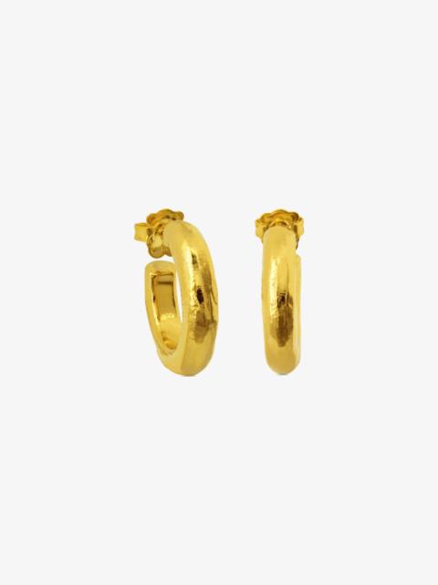 TOUS 18K gold vermeil Duna Tube Earrings
