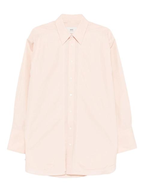 AMI Paris edge-stitching shirt
