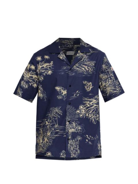 Moncler Island-print shirt