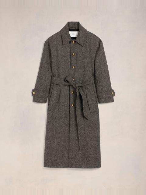 AMI Paris BELTED COAT