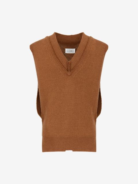 Maison Margiela Décortiqué V-neck tabard