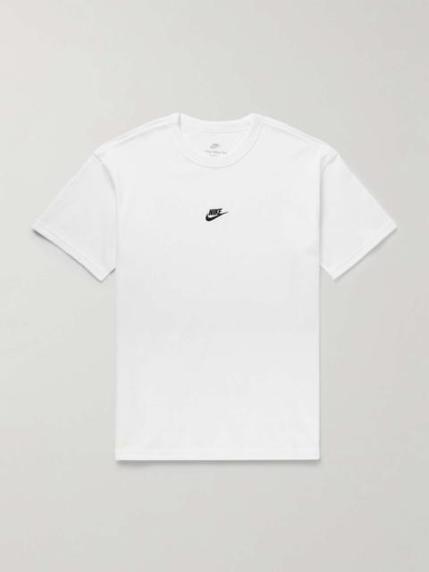 Nike Logo-Embroidered Cotton-Jersey T-Shirt
