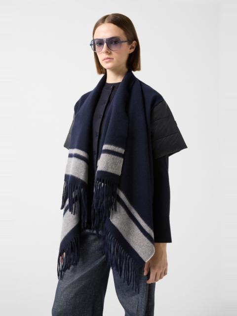 BOGNER Nica Poncho jacket in Navy blue