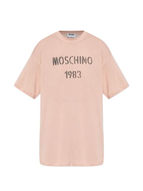 Moschino logo-print T-shirt
