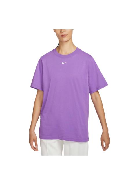 Nike (WMNS) Nike Sportswear T-Shirt Asia Sizing 'Purple' FD4150-521