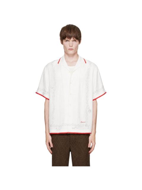 JACQUEMUS White 'The Cocktail' Shirt