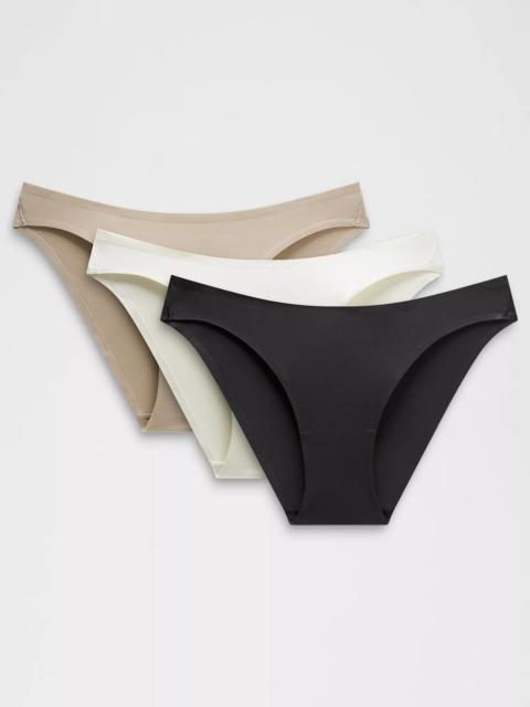 lululemon Wundermost Ultra-Soft Nulu Mid-Rise Bikini Underwear *3 Pack