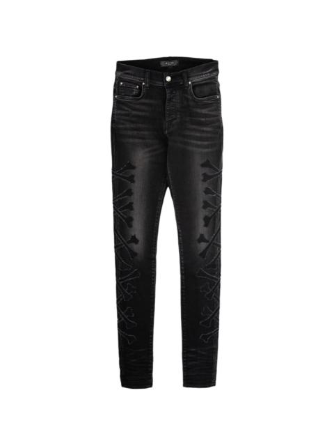 AMIRI bones-detail jeans