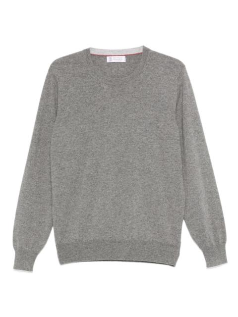 Brunello Cucinelli cashmere crew-neck sweater