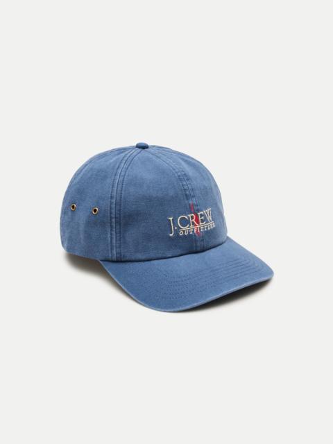 J.CREW Cotton canvas J.Crew™ Outfitters logo baseball cap