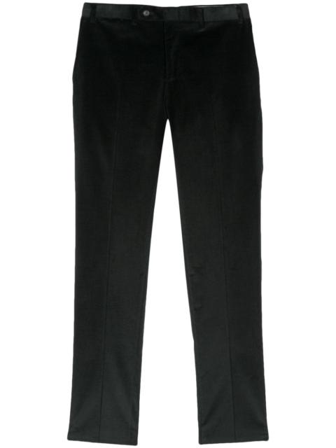 Canali tapered-leg trousers
