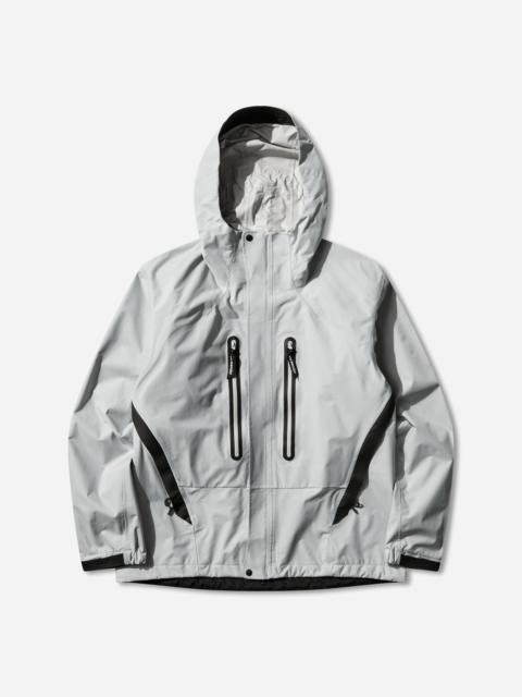 and Wander Men's 2.5L Hiker Rain Jacket Light Grey