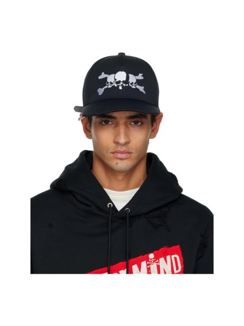 mastermind JAPAN Black MJ Asura Skull Cap
