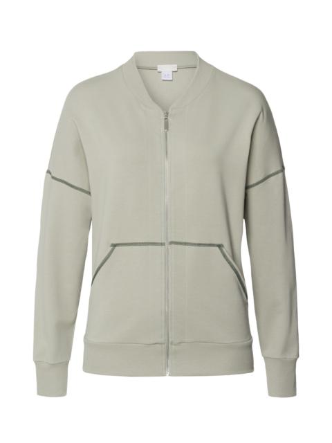 HANRO Natural Living Organic Cotton Zip-Up Jacket