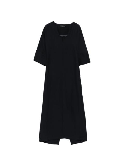 FABIANA FILIPPI V-neck midi flared dress