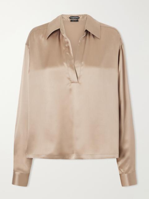 TOM FORD Silk-satin Blouse