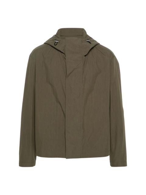 long-sleeve hooded jacket