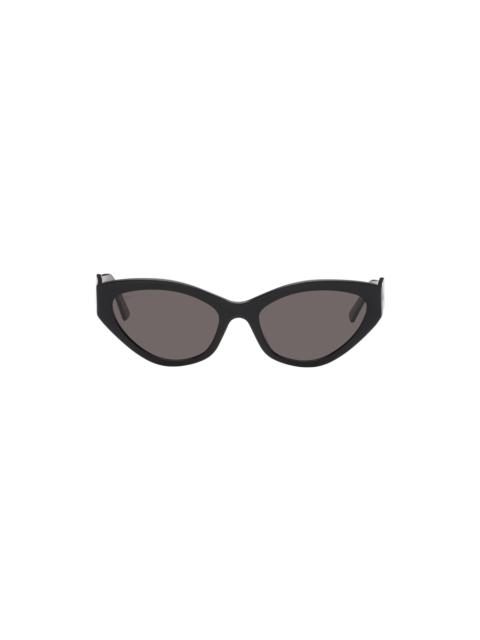 BALENCIAGA Black Cat-Eye Sunglasses