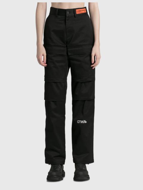 Heron Preston CTNMB CANVAS CARGO PANTS