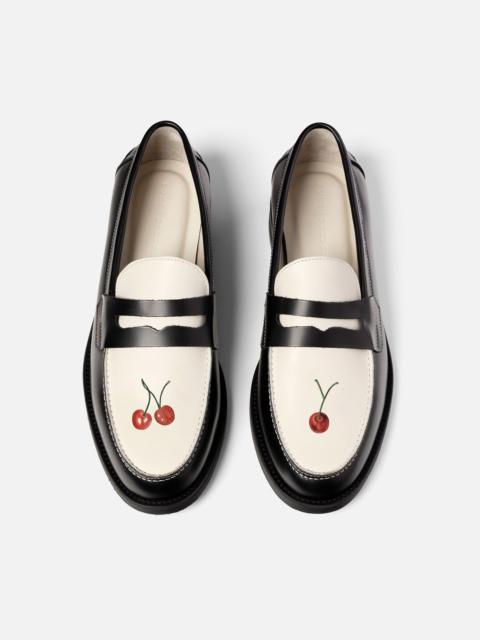 DUKE + DEXTER Wilde NY Cherry Penny Loafer - Men's