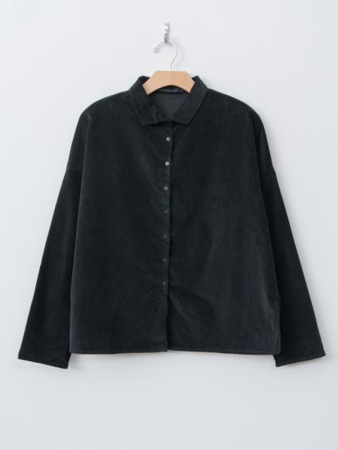 ALBUM DI FAMIGLIA Short Collar Shirt V - Black