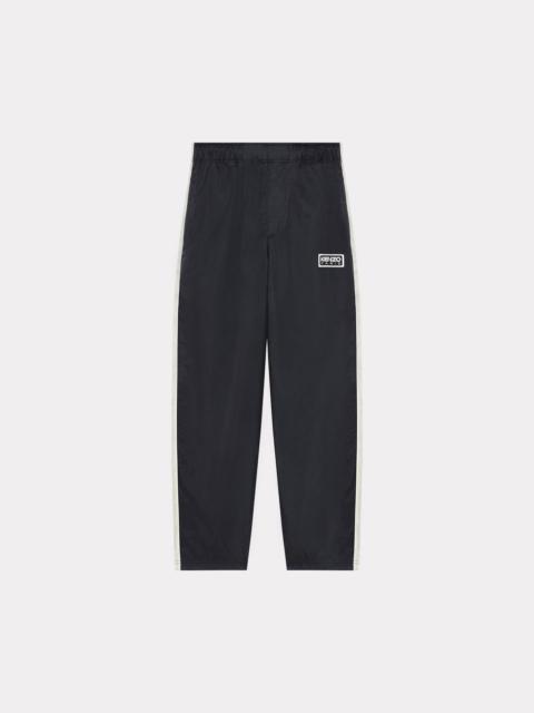 'KENZO Paris' straight leg two-tone jogging trousers