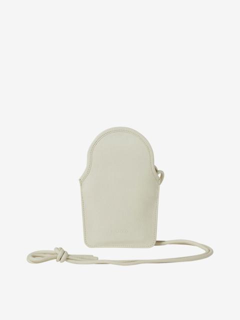 KENZO KENZO Onda leather crossbody phone holder.