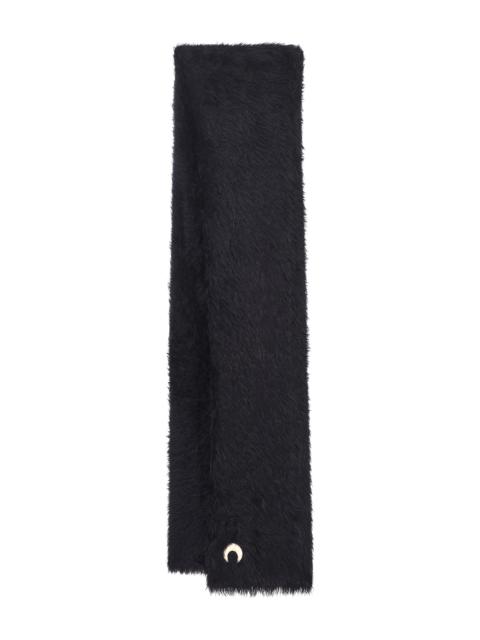 Marine Serre Wild Puffy Knit Scarf