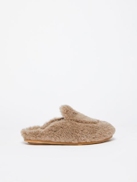 Max Mara TEDDYMULEN Teddy mules