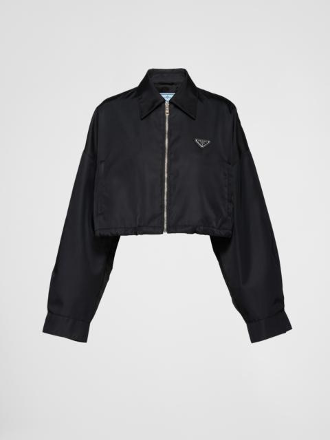 Re-Nylon cropped blouson jacket