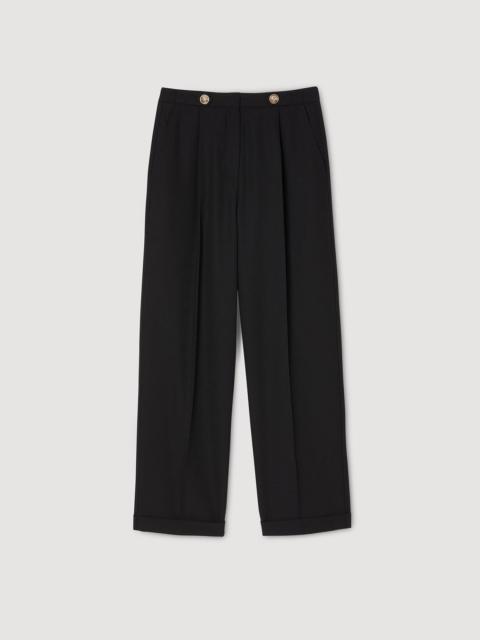 Sandro STRAIGHT-LEG TROUSERS