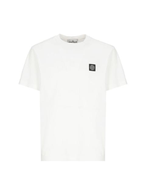Stone Island Logo cotton t-shirt