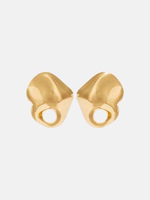 TOM FORD Logo cutout earrings