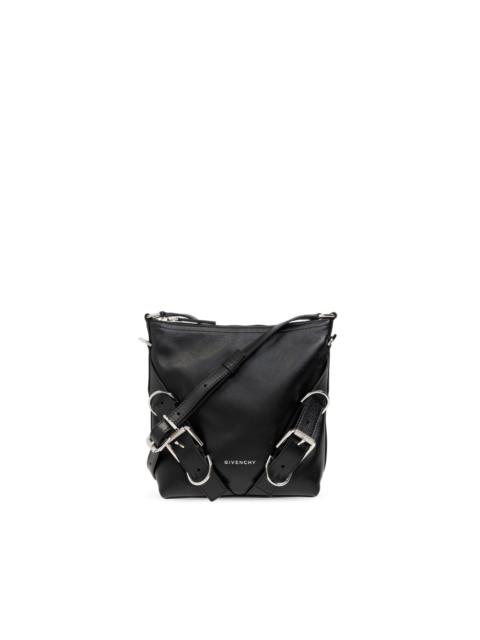 Givenchy Men's Voyou Small Leather Crossbody Bag