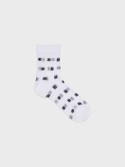 CELINE socks in monogram nylon