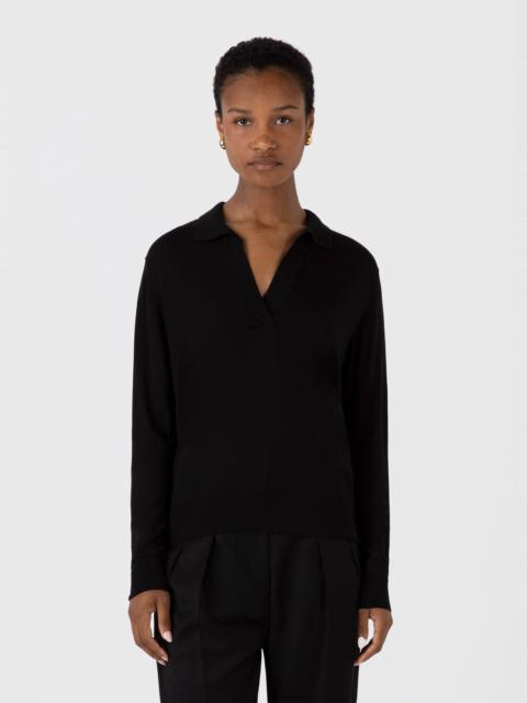 Sunspel Silk Polo
