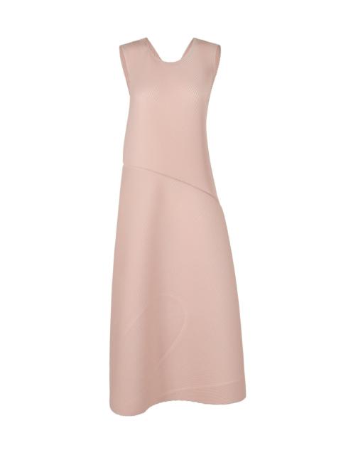 ISSEY MIYAKE LEATHER LIKE PLEATS DRESS