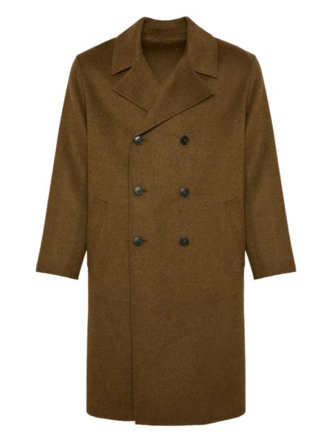 Yves Salomon double-sided wool-cashmere coat