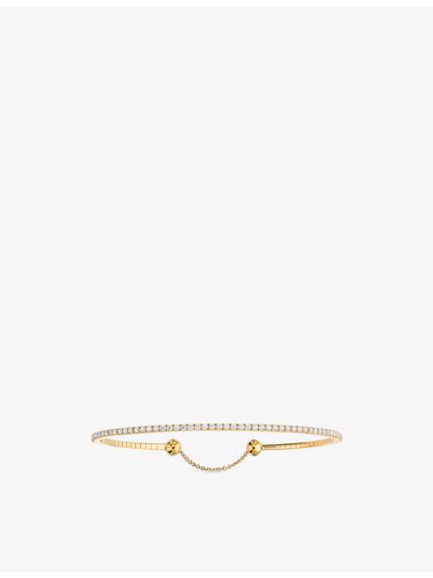 MESSIKA Skinny Tennis 18ct Gold And 0.8ct Diamond Bracelet