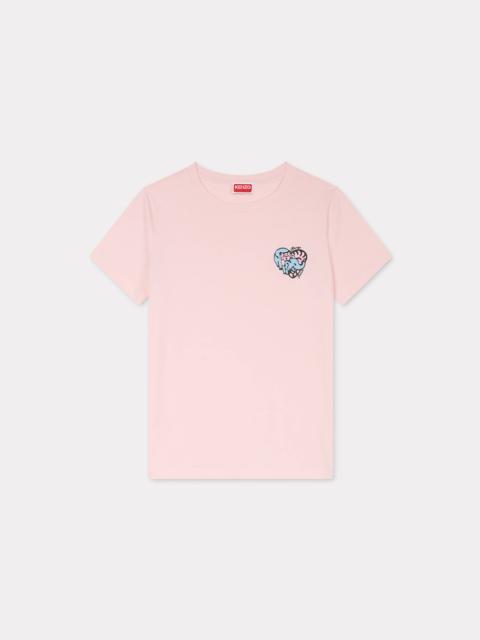 'KENZO Jungle Heart' embroidered classic T-shirt