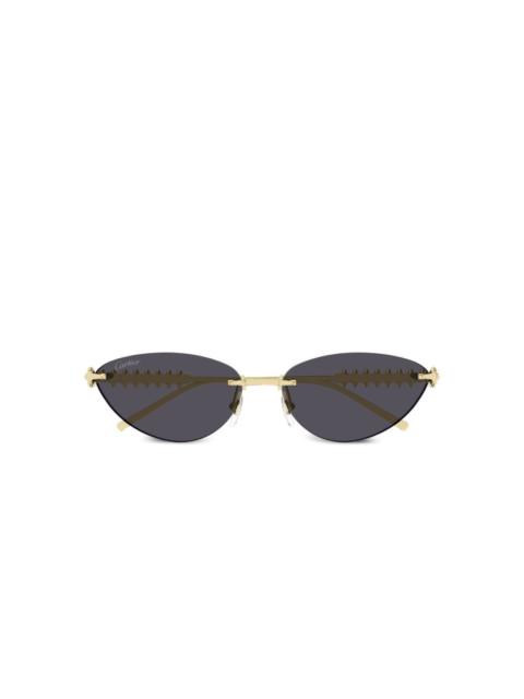 Cartier geometric-frame sunglasses