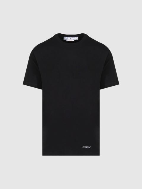 Off-White SCRIBBLE DIAGONAL SLIM TEE