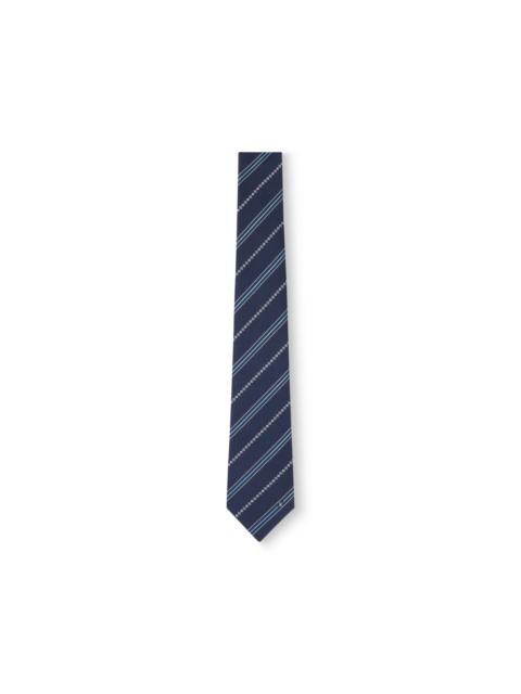 Louis Vuitton Stripes Blooming Tie